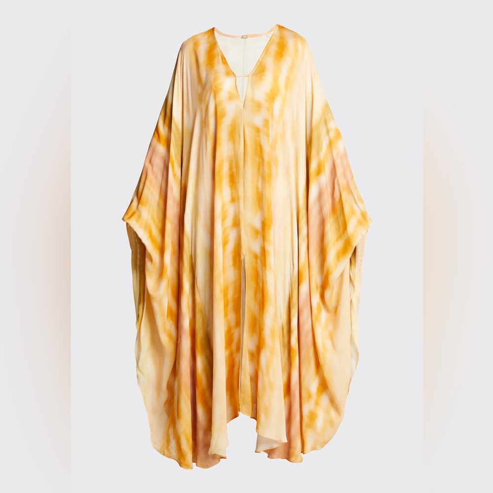 Cult Gaia Thara Dyed Coverup Caftan M/L - Picture 8 of 8